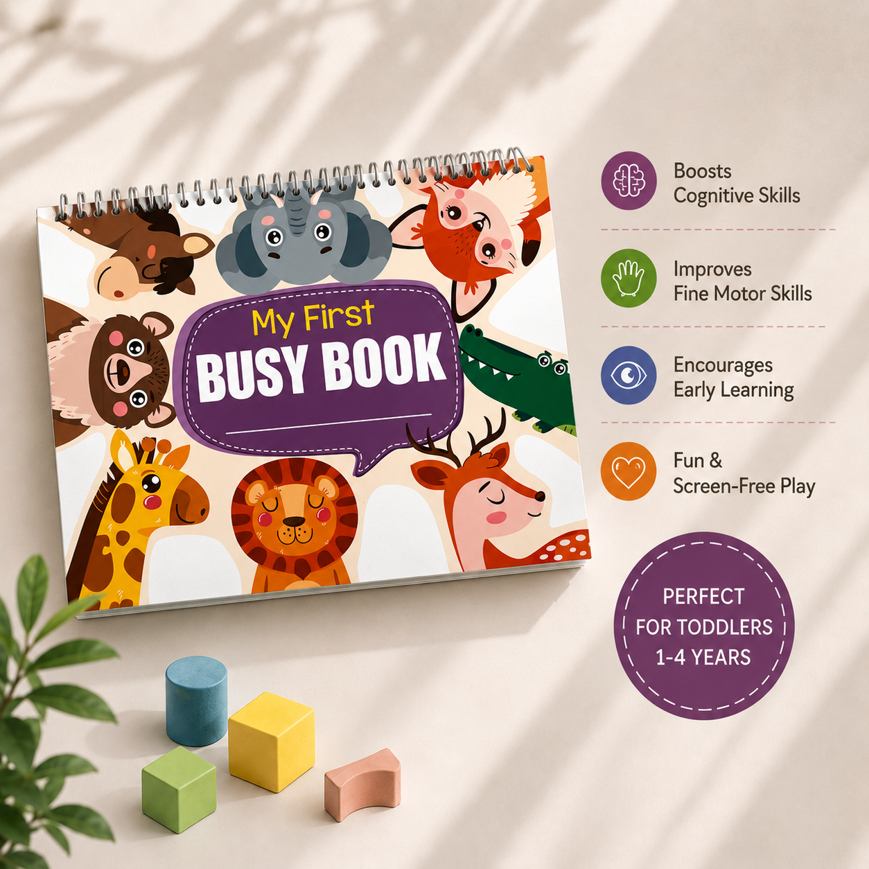 Number  busy book -edition 2