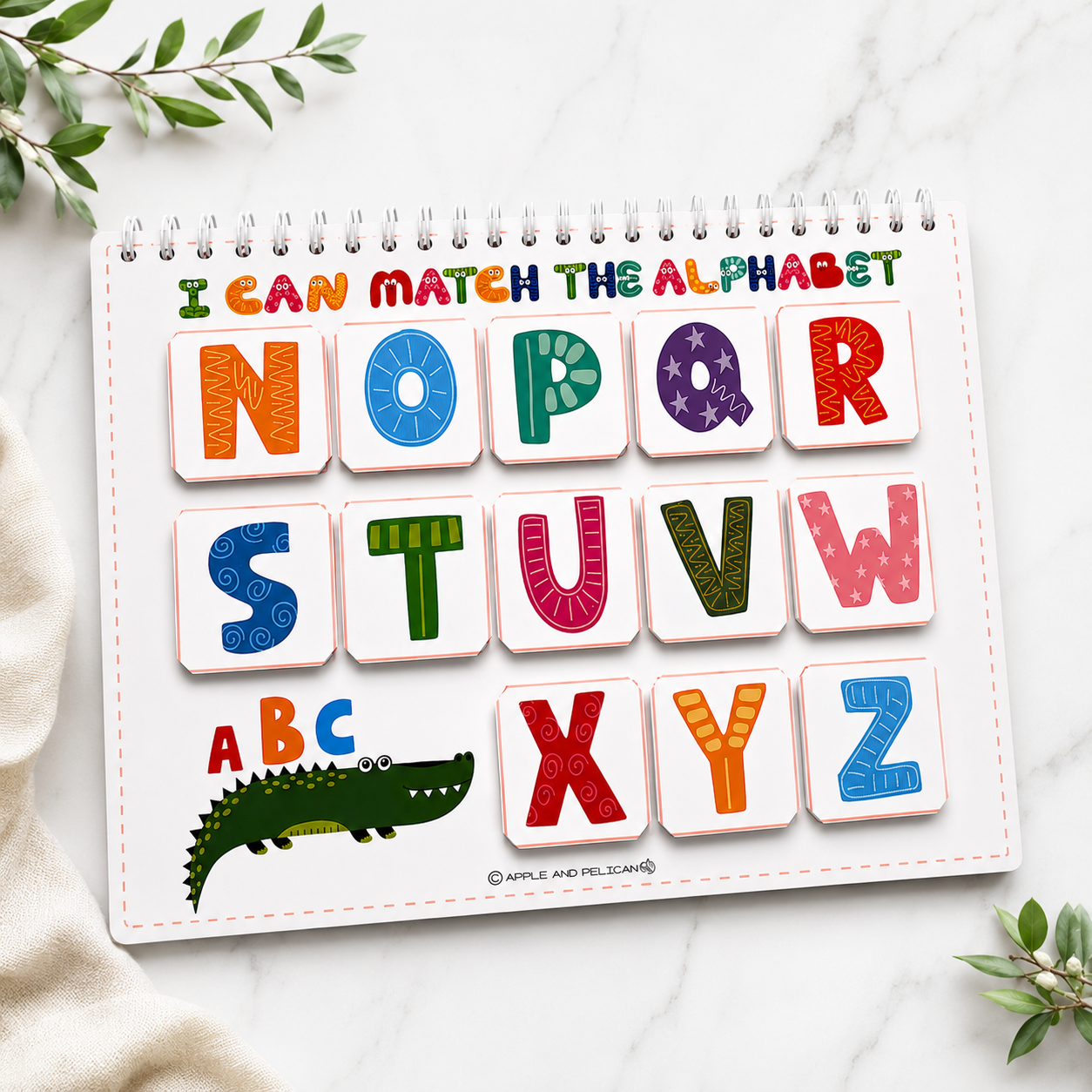 alphabet busy book