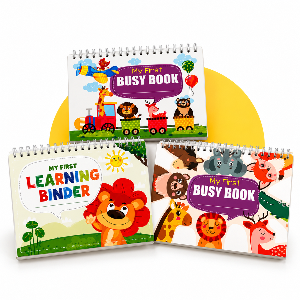 Combo of 3-Busy books